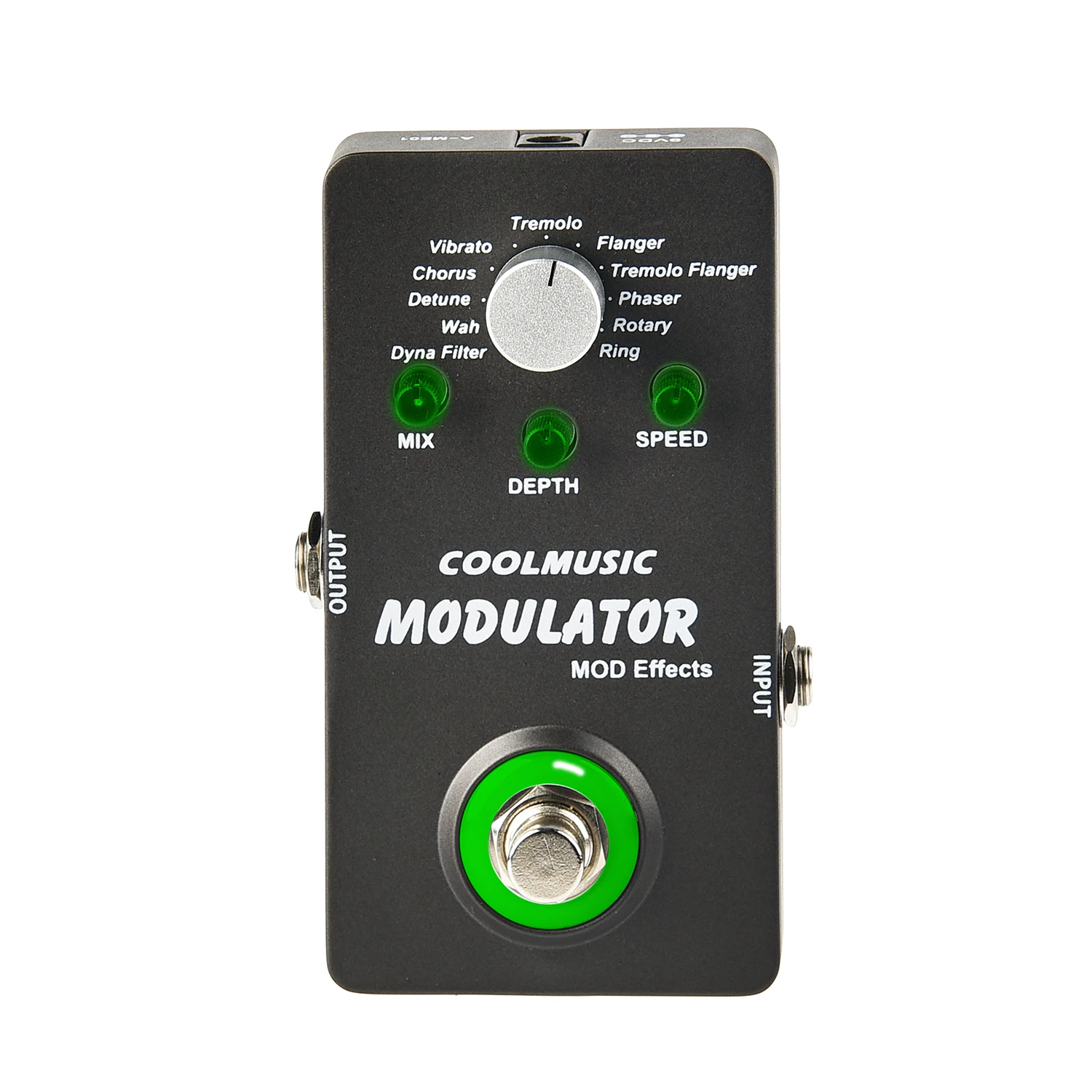 Coolmuic A-Me01 Guitar Pedal Digital Synthesizer Modulator Electric Guitar Effect Pedal Metal Musical Instrument Effector