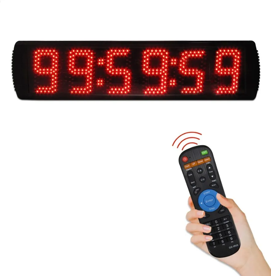 Picture 5: GS6T-5R Single Sided 5 Inch Led Electronic Stopwatch Countdown Timer Digital Running Swimming Race Timing Countup Clock