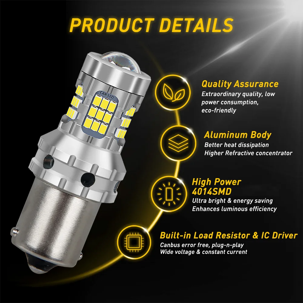 2pcs LED Reverse Light For Nissan Qashqai J10 J11 Accessories 2007-2020 2013 2014 2015 2016 2017 2018 2019 Backup Back up Lamp
