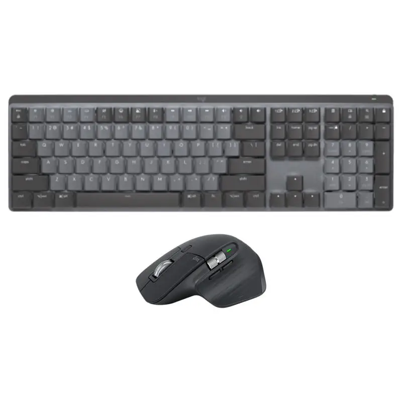 

New Logitech MX Master 3S Mouse/MX Mechanical Keyboard Set Upgrade Wireless Bluetooth Office Mice Multi-device Connection