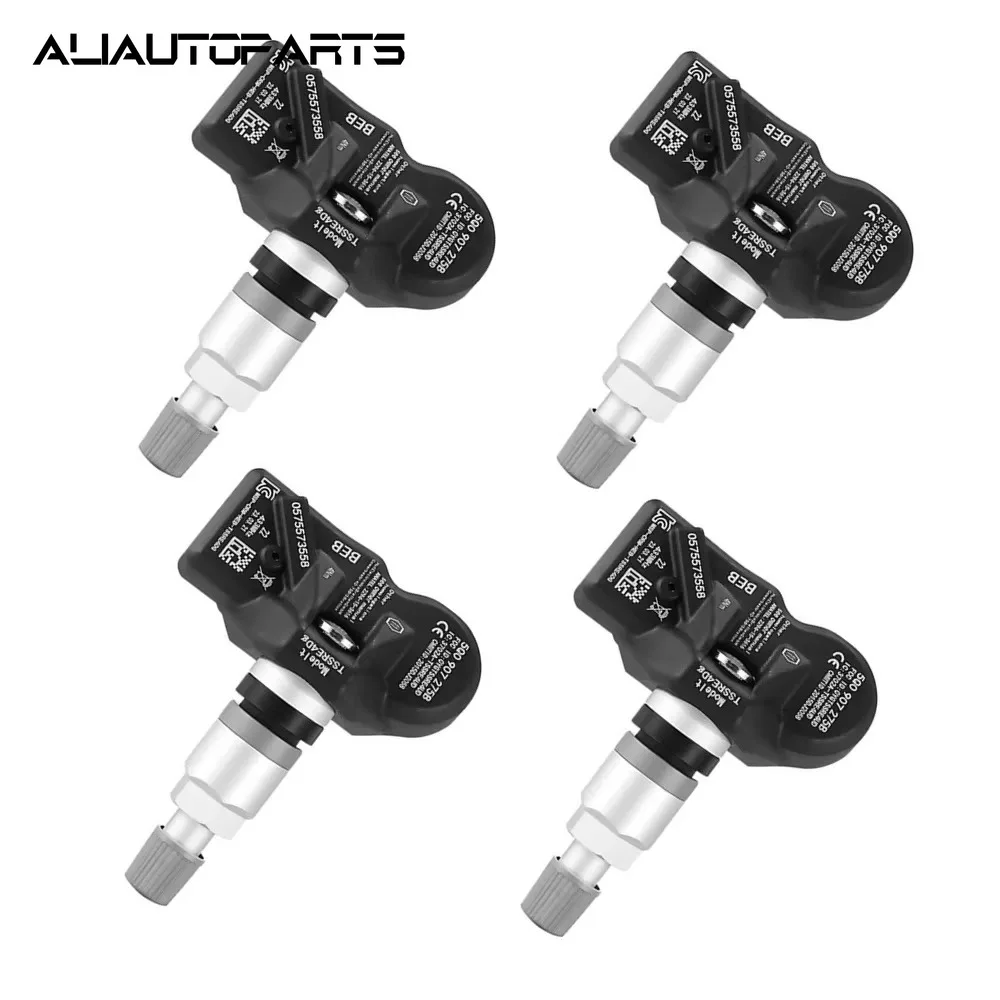 1/4Pcs TPMS Tire Pressure Sensor 433MHz 5Q0907275B for  Audi RS3 RS5 RS6 A4 A6 A8 S4 S5 S7 VW Passat Touareg Tiguan Beetle Golf