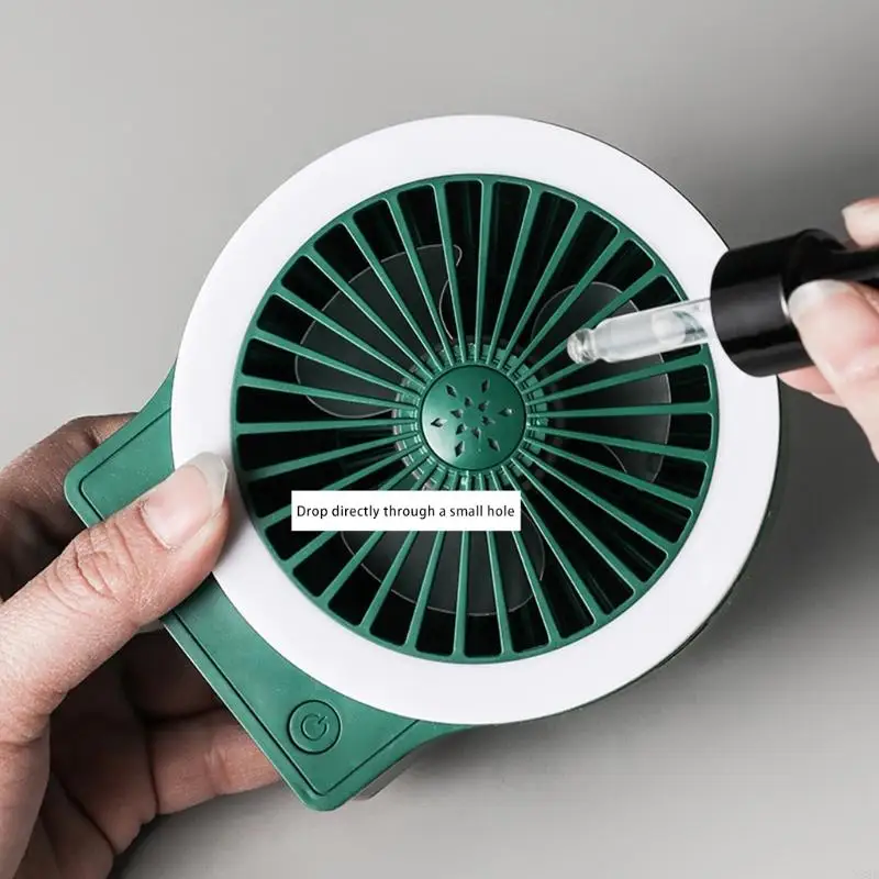 Небольшой настольный вентилятор для офиса таблица 3 скорость тихой работы USB -кабель Powered N58D