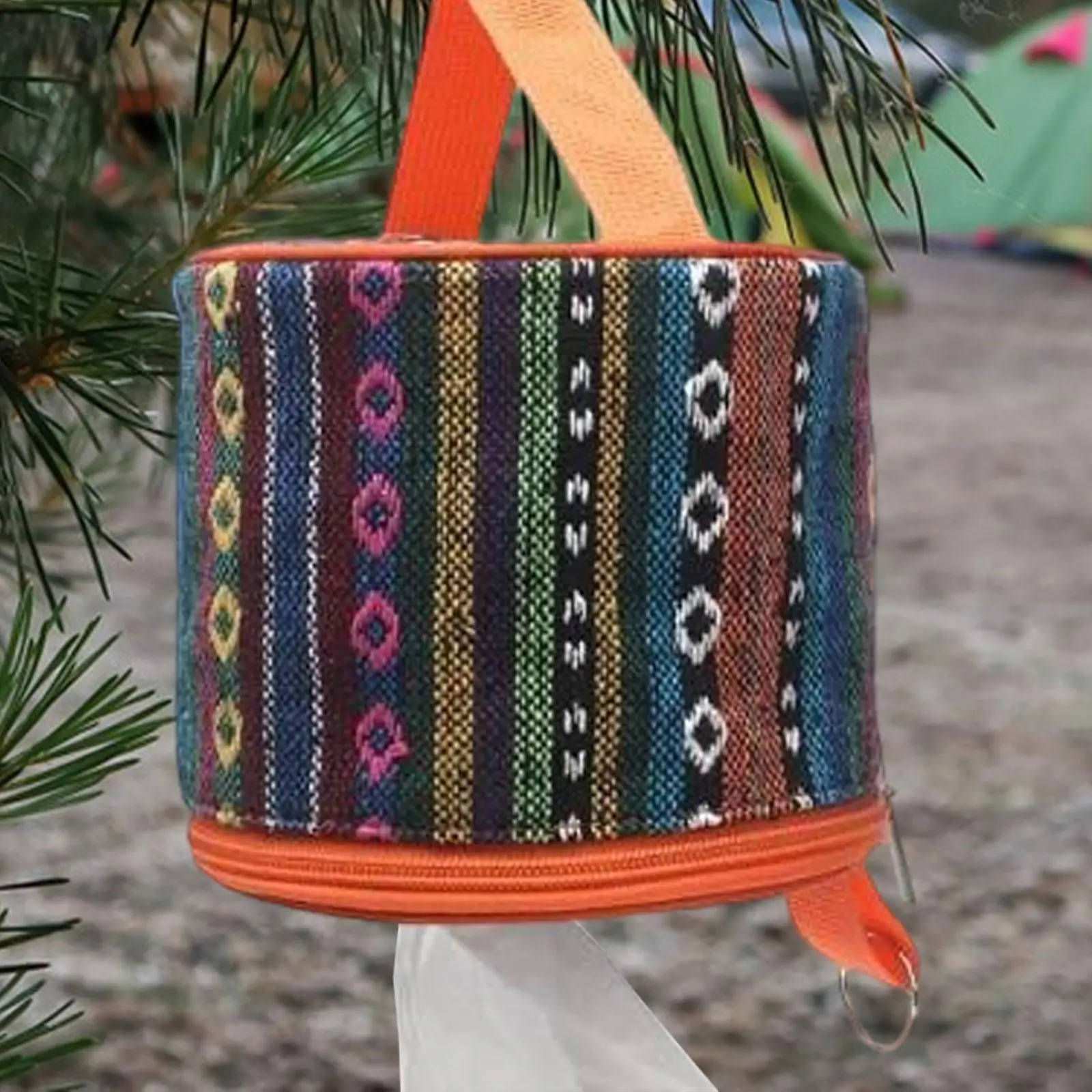 Ethnic Style Tissue Case Decorative for Outdoor Activities Traveling RV Trip