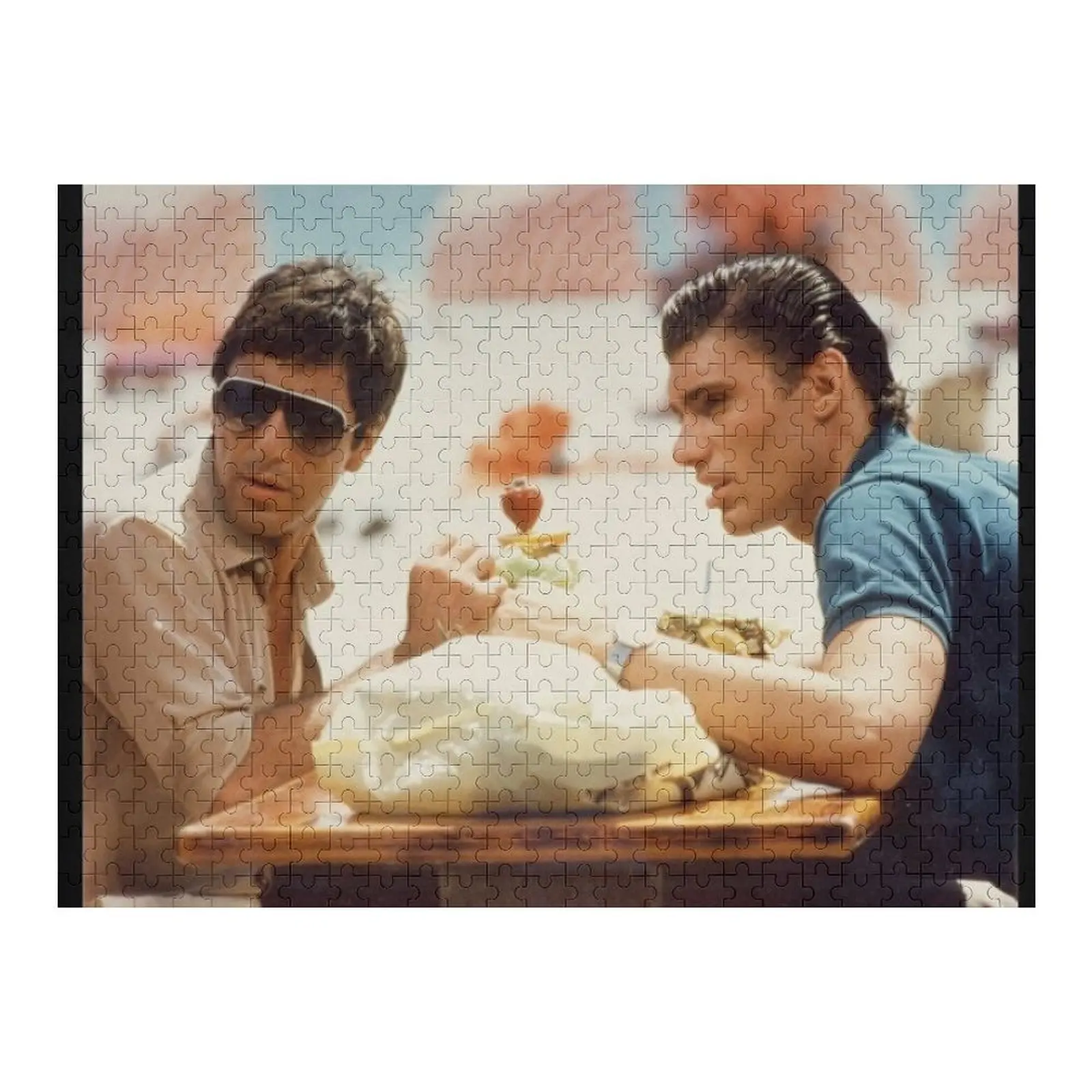 

Scarface Jigsaw Puzzle Custom Wooden Gift Custom Photo Custom Name Wood Personalised Toys Puzzle