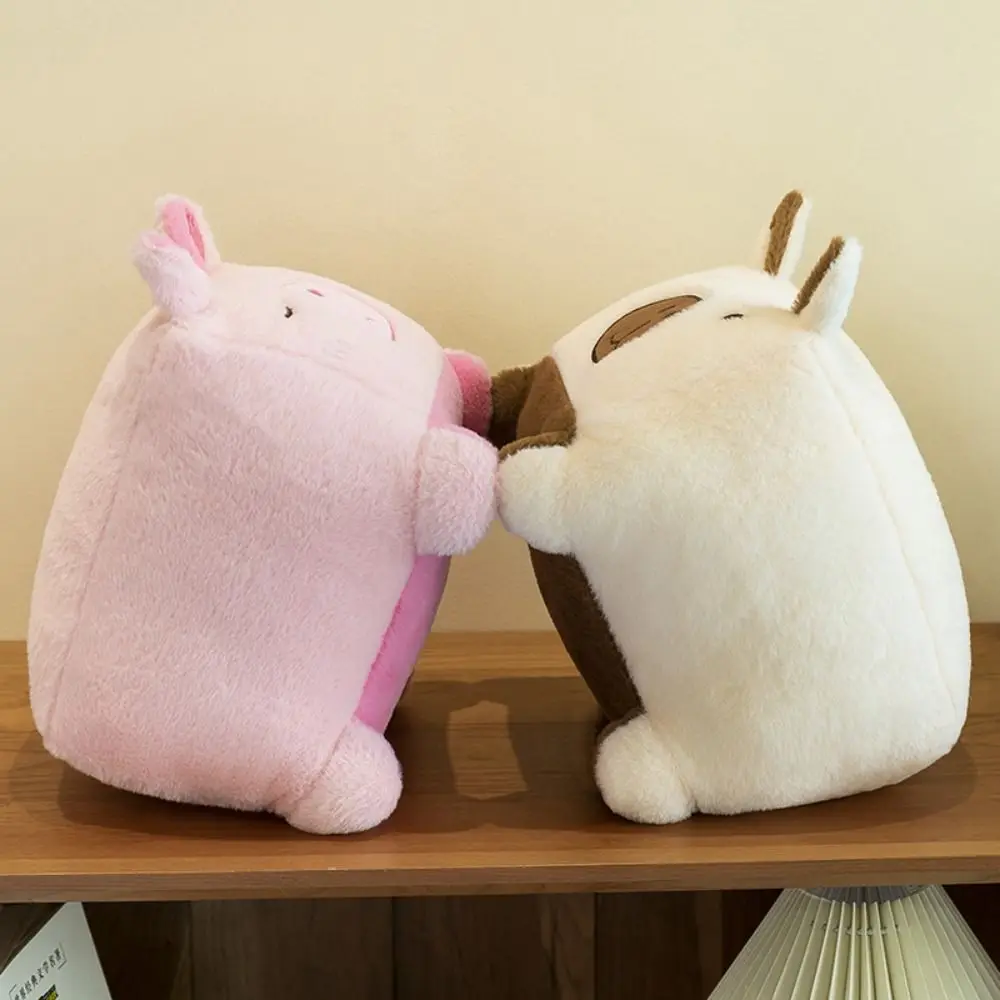 

Animals Soft Doll Block Capybara Plush Toy Square Soft Capibara Anime Fluffty Toy Cute Cartoon Capybara Plush Doll Birthday Gift