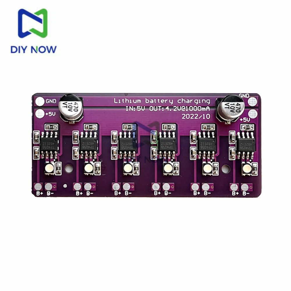 Charging Module for 18650 4.2V Lithium Battery PCB Circuit Board Charger DC 5V 1A Input for Electric Scooter Accessories