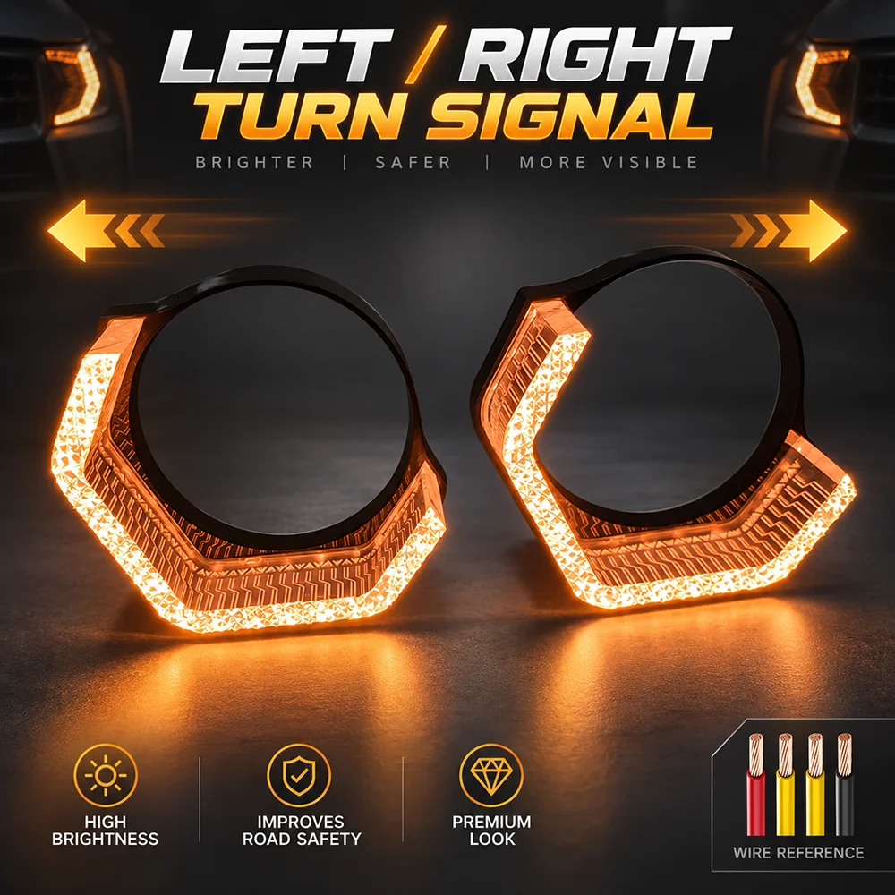 Lampu Proyektor Bi-LED RGB 2