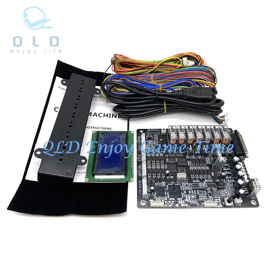 

Новая английская/китайская версия Taiwang Smart Claw PCB ЖК-игрушка Crane Machine Материнская плата Высококачественная основная плата аркадной игры