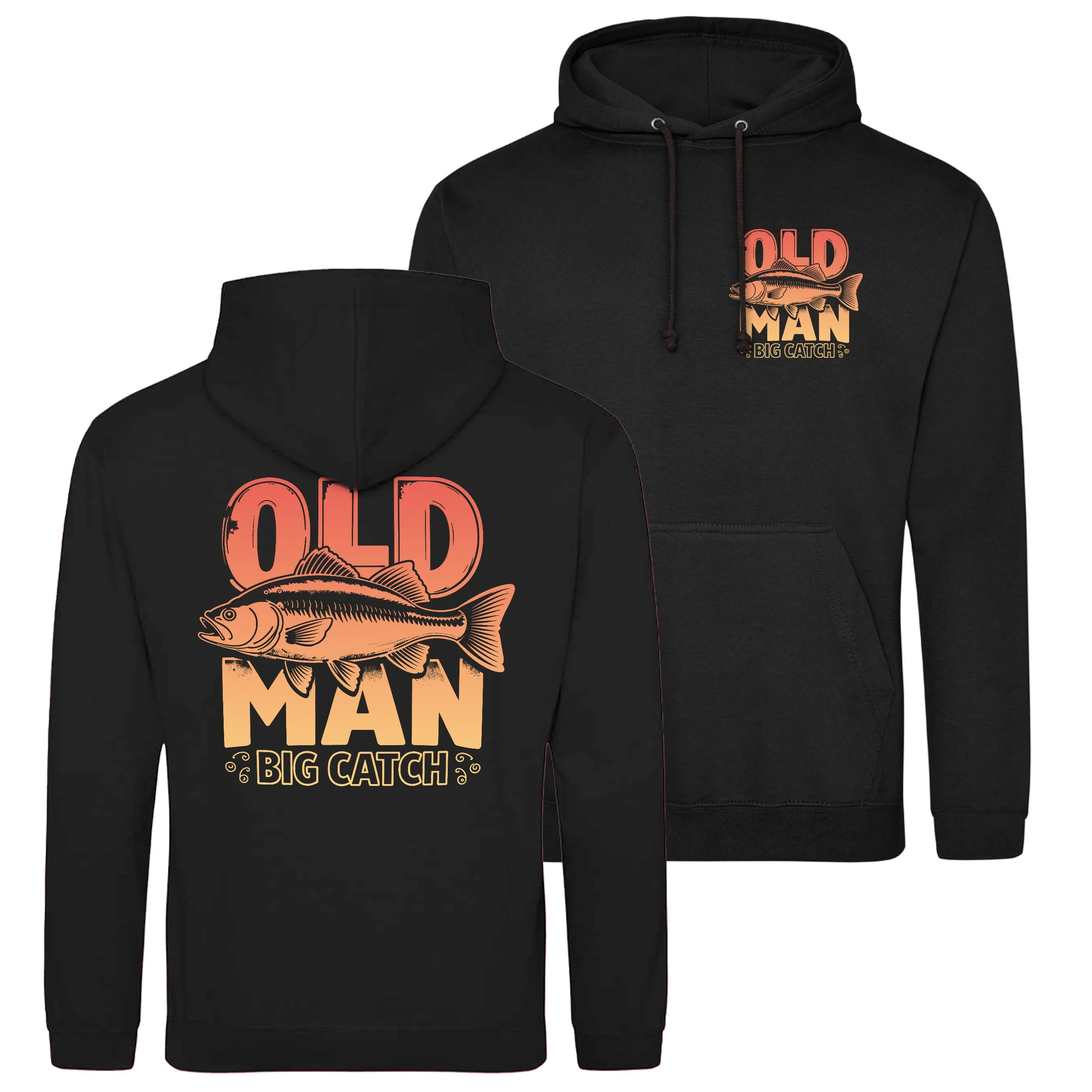 

Толстовка с капюшоном для рыбалки Old Man Big Catch, мужская и женская толстовка с длинными рукавами Y2k, топы, осенний пуловер, мужская одежда, спортивная одежда в стиле ретро