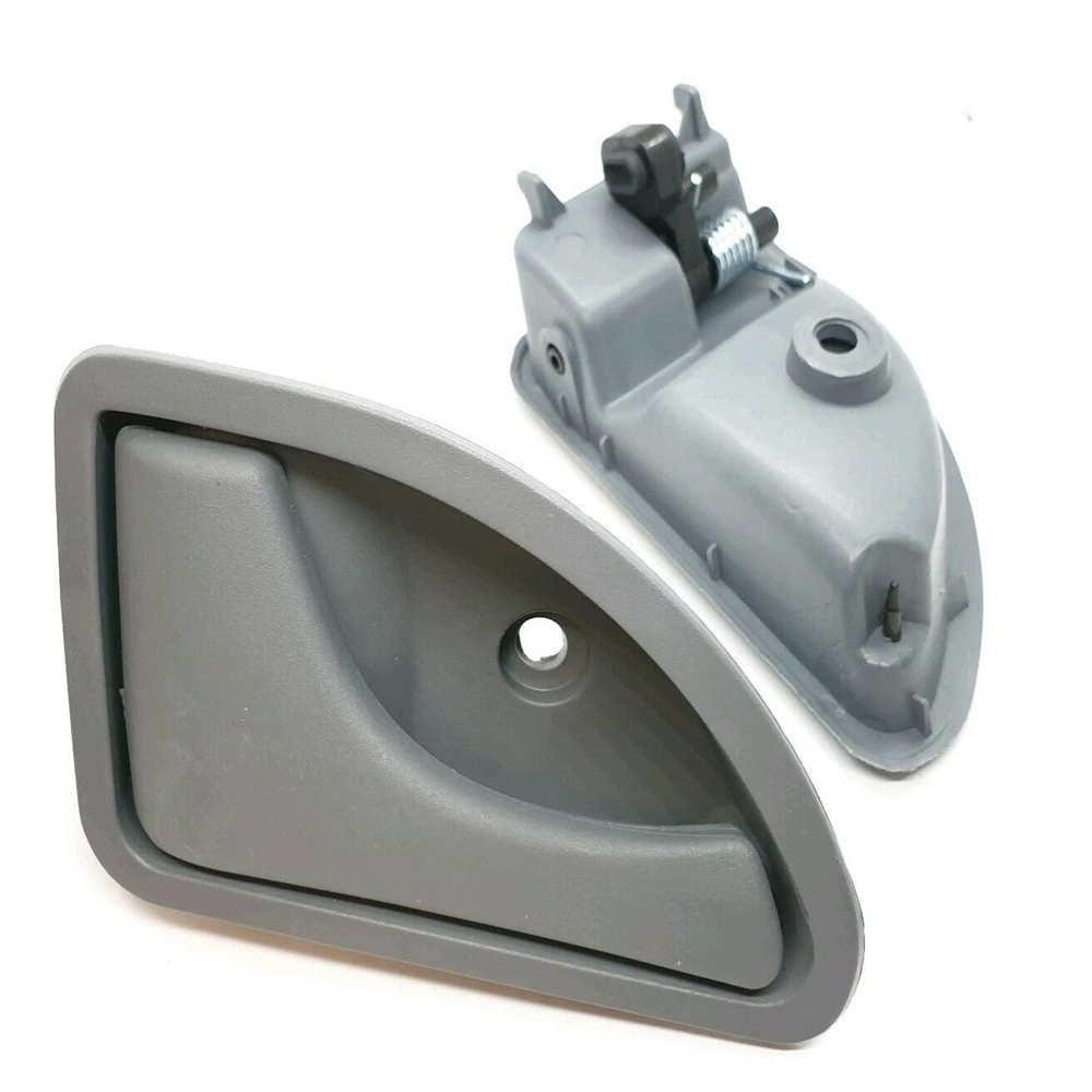 

For Renault Kangoo Twingo Door Handle Interior Left + Right Grey New 8200259376 Practical And Durable Easy To Use