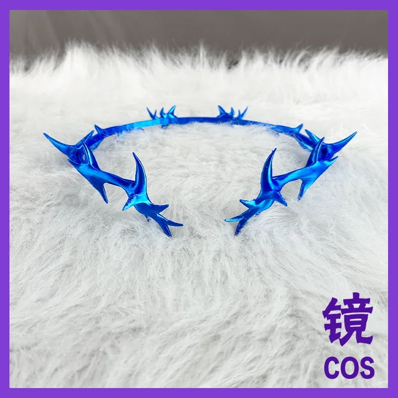 

Игра Wuthering Waves Косплей Cartethyia Horns Halo Реквизит Головные уборы Fleurdelys Головные уборы Аксессуары для Хэллоуина Рождественская вечеринка