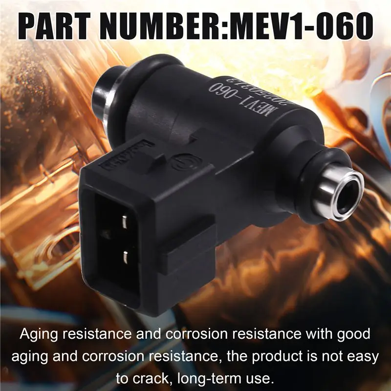 A65P-MEV1-060 Motorcycle Fuel Injector 2 Holes Fuel Nozzle For Motorcycle 100/125Cc Motorcycle Accessories