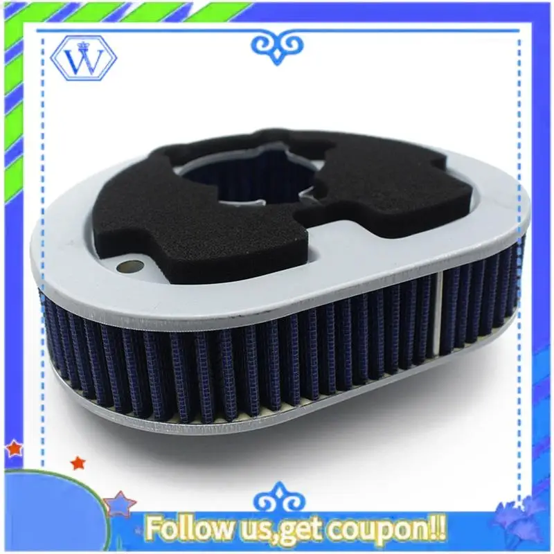 

M46K-Motorcycle Air Filter ABS Air Filter Cleaner Accessories For Davidson FLHR Road King 29259-91A HD-1390