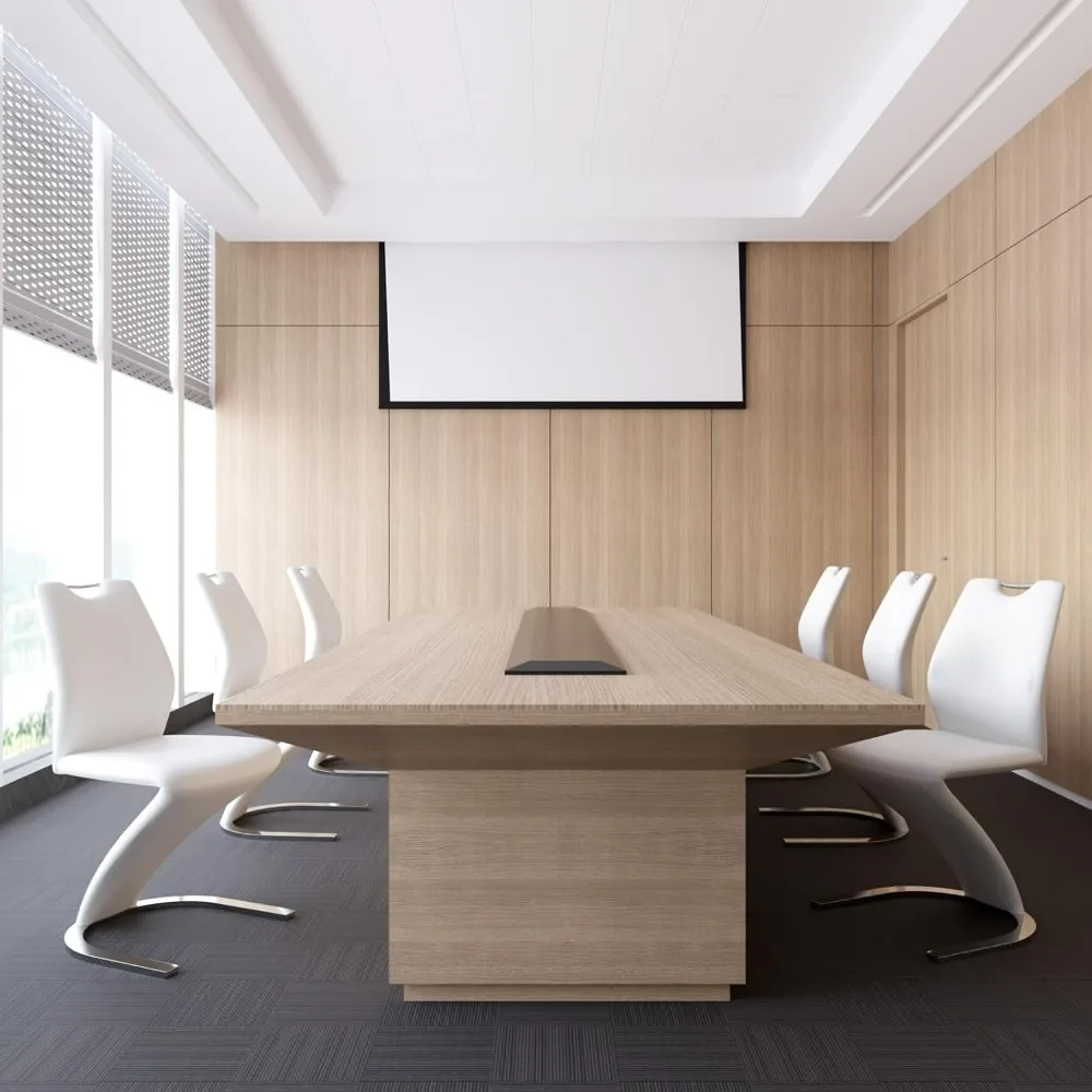 مجموعة كراسي تناول الطعام حورية البحر مكونة من 4 كراسي جانبية منجدة حديثة بدون ذراع للمطبخ وغرفة الطعام ومقعد وسادة من جلد البولي يوريثان قوي