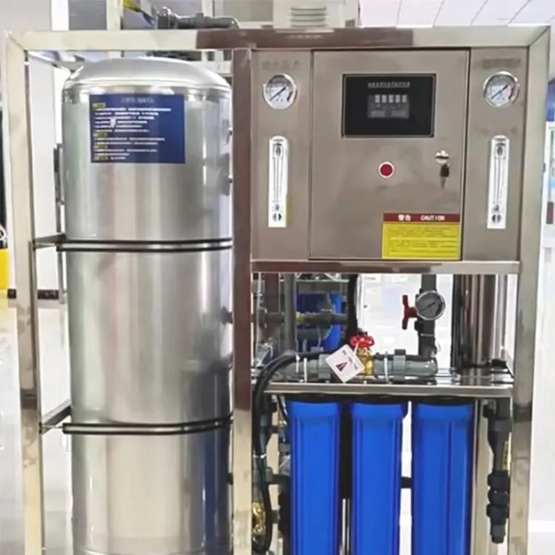 100L 500L 1000L Small Commercial Soft Water Purification Single Stage Reverse Osmosis Water Treatment Machinery For Restaurant