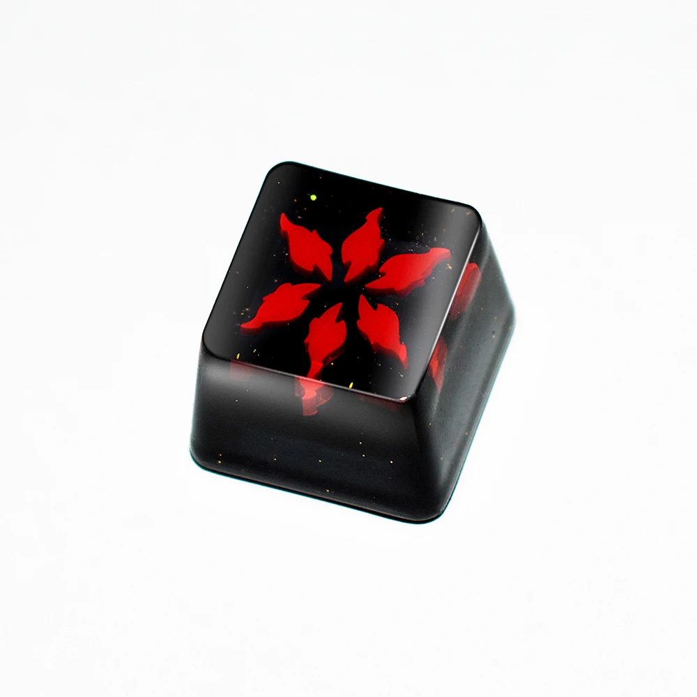 

Custom Keycaps Mechanical Keyboard Gaming Key Caps OEM Backlit Cross Switch Black Resin Keycap Personal Gifts