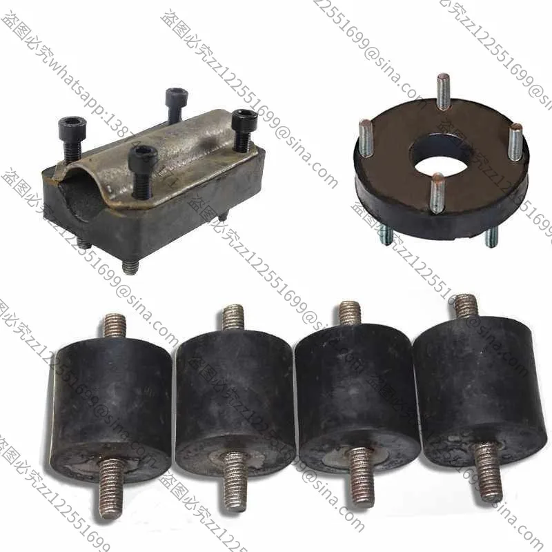 Suitable for Concrete Vibrating RulerSquare Shock Absorber,Vibrating Ruler Two Ends Wire Rubber Block,Vibrating RulerAccessories