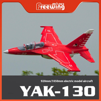 Freewing 70mm Ducted Fan Yak-130 Simulation Model Red EDF RC Jet Airplane Hobby Aircraft Foam Model Plane