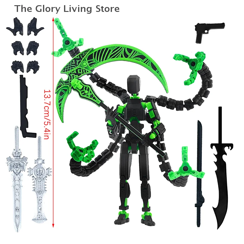 Titan 13 Action Figures T13 Fi - 3D Printing Titanium 评论和价格