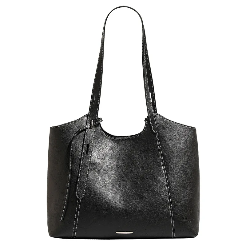 

Jonlily Women PU Leather Shoulder Bag Female Fashion Handbag Totes Casual Underarm Bag High Capacity Commuter Bag Purse -KG2312