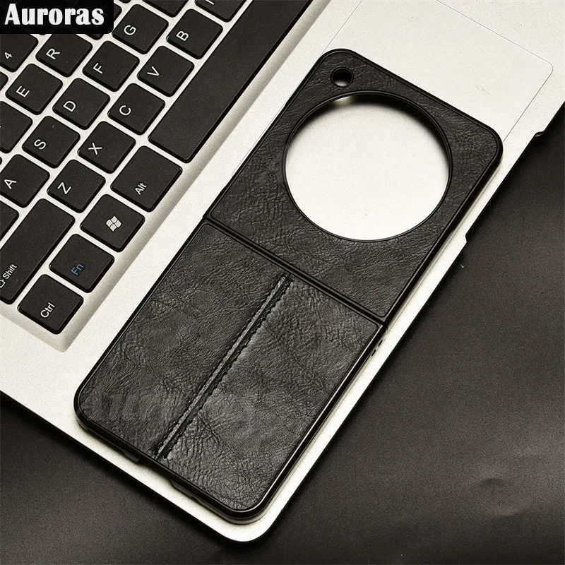 Skinlee For ZTE Nubia Flip 5G Flip Case Leather Card Slot Wallet Camera protection Back Cover For ZTE Nubia Flip 5G Casing Capa