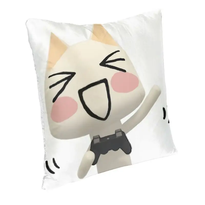 Cartoon Animation Toro Inoue Cat Luxury Pillow Cover Living Room Decoration Chair Cushion