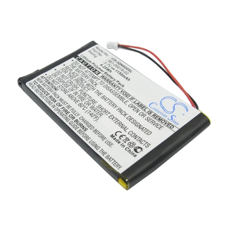 1150mAh Navigator Battery for Garmin Nuvi 600, 610, 610T, 650, 660, 660 FM, 670, 680