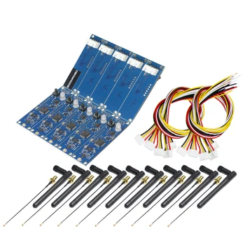 DJ ديسكو ضوء DMX تحكم لاسلكي DMX لوحة دارات مطبوعة DMX512 جهاز ريسيفر استقبال وإرسال 2 في 1 Led الاسمية مصابيح حفلات Led أضواء للمسرح