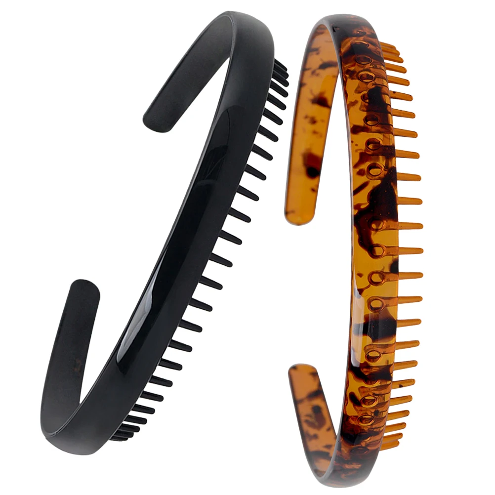 

2 Pcs Headbands Hairbands Hoops Comfortable Women Fashion Styling Accessories Fitness