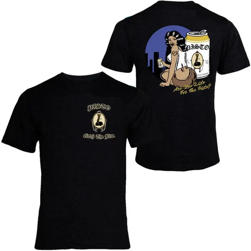 Listo For The Pisto Foo Beer Paródia Camiseta Engraçada