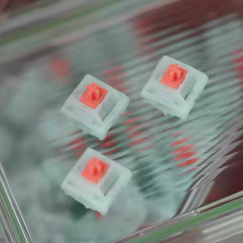 Coral Sea Switch HIFI Linear Switch Hot Swap Ex-factory Lubrication Custom 37g/45g Trigger Mechanical Keyboard Accessories Gifts