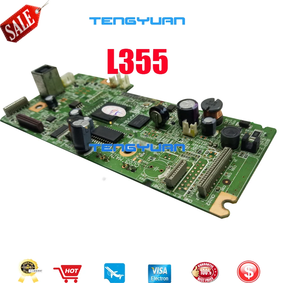 5PC X 2158970 2155277 2145827 FORMATTER PCA ASSY 포매터 보드 로직 Epson L355 L358 355 358 프린터 부품