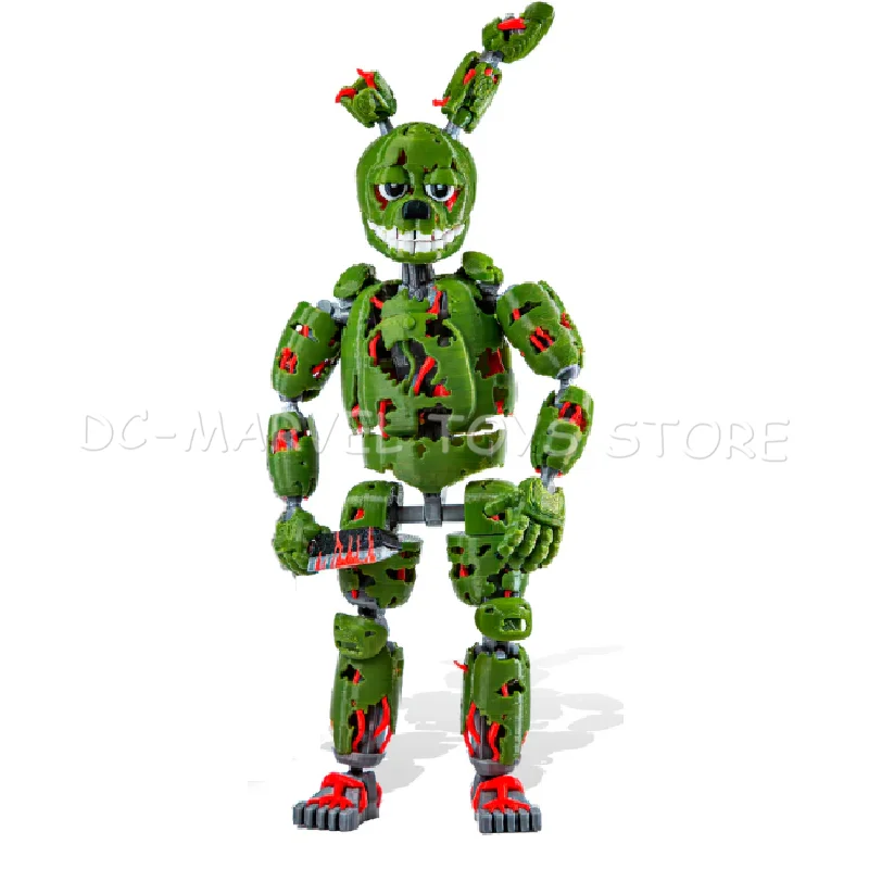 Em Estoque Figura de Ação Movível Multiarticulada 3D Impressa de
