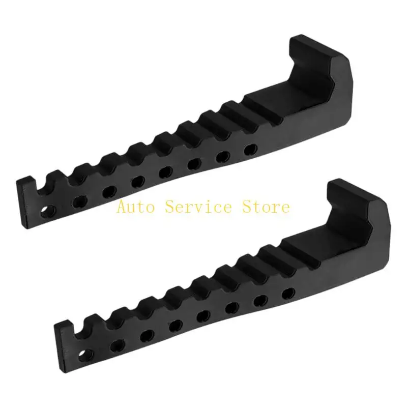 

462A 2Pcs External Drying Rack Sturdy Plastic Construction for Motorhome Use