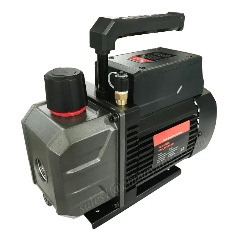 Portable single-stage rotary vane vacuum pump 2CFM 2.4cfm HVAC vacuum pump