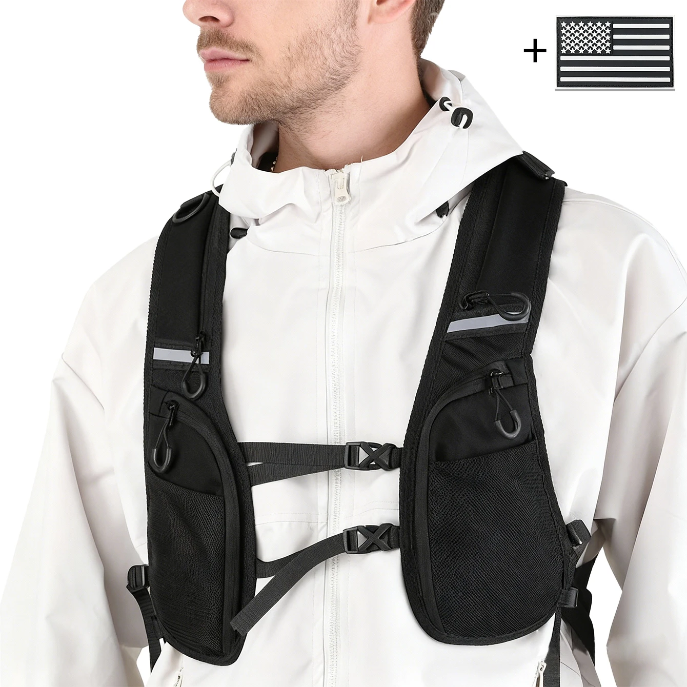 Lightweight Reflective Vest Sa - Running Gear Storage recension och pris
