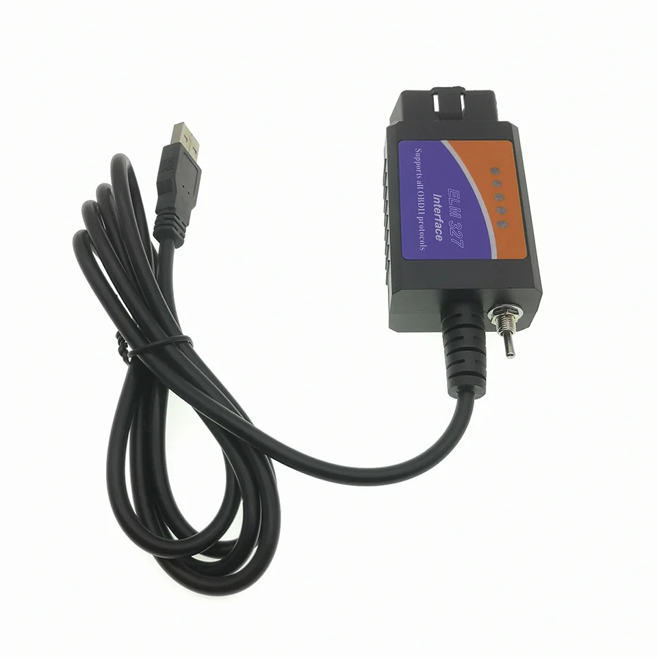 ELM327 USB FT232RQ con interfaz de interruptor ForD USB