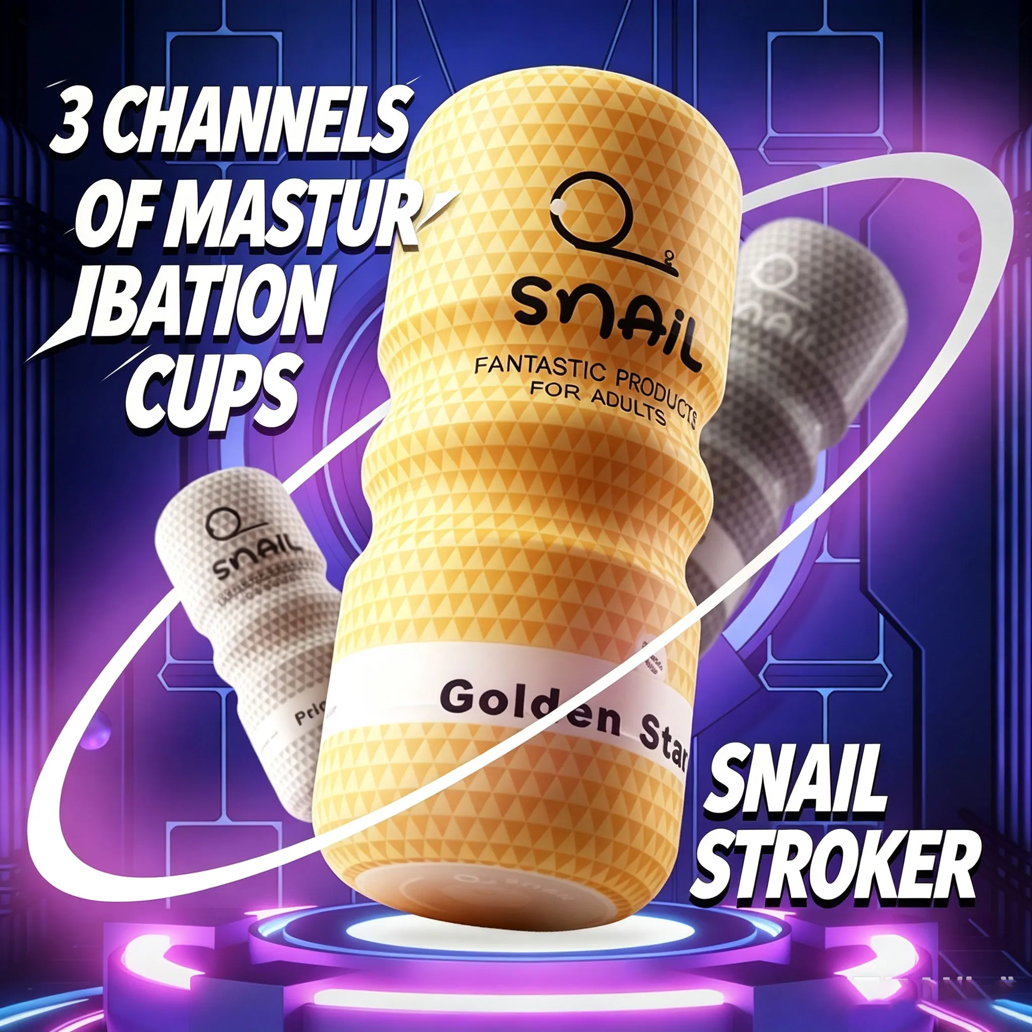 Male Masturbator Silicone Soft Vagina Anal Oral Masturbator Adult Toys Penis Sex Toys for Men Masturbation Cup 18+ view 3