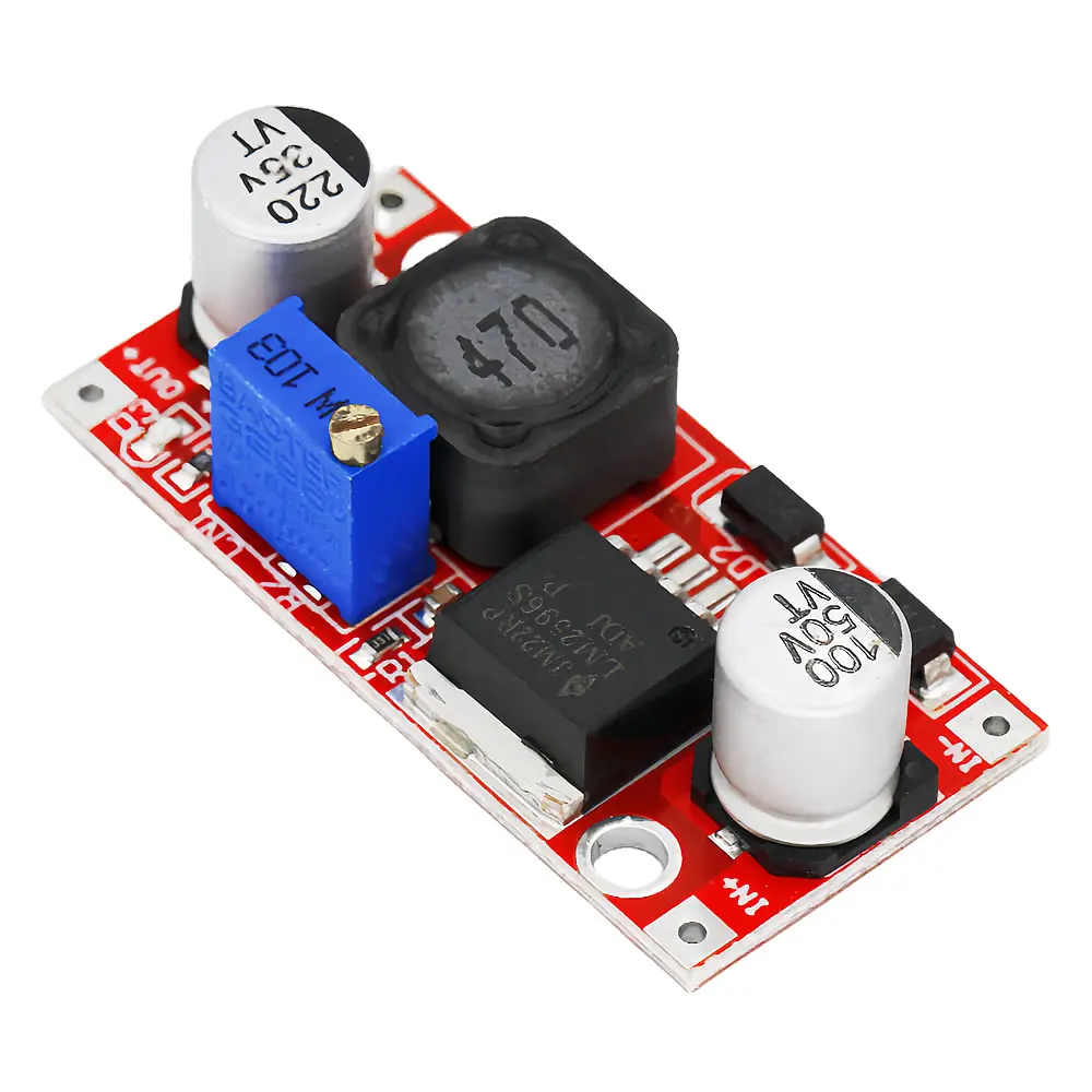 LM2596 LM2596S DC-DC 3-40V Upgrade Version 3A Adjustable Step-down Power Supply Module Reverse Connection Protection Voltage