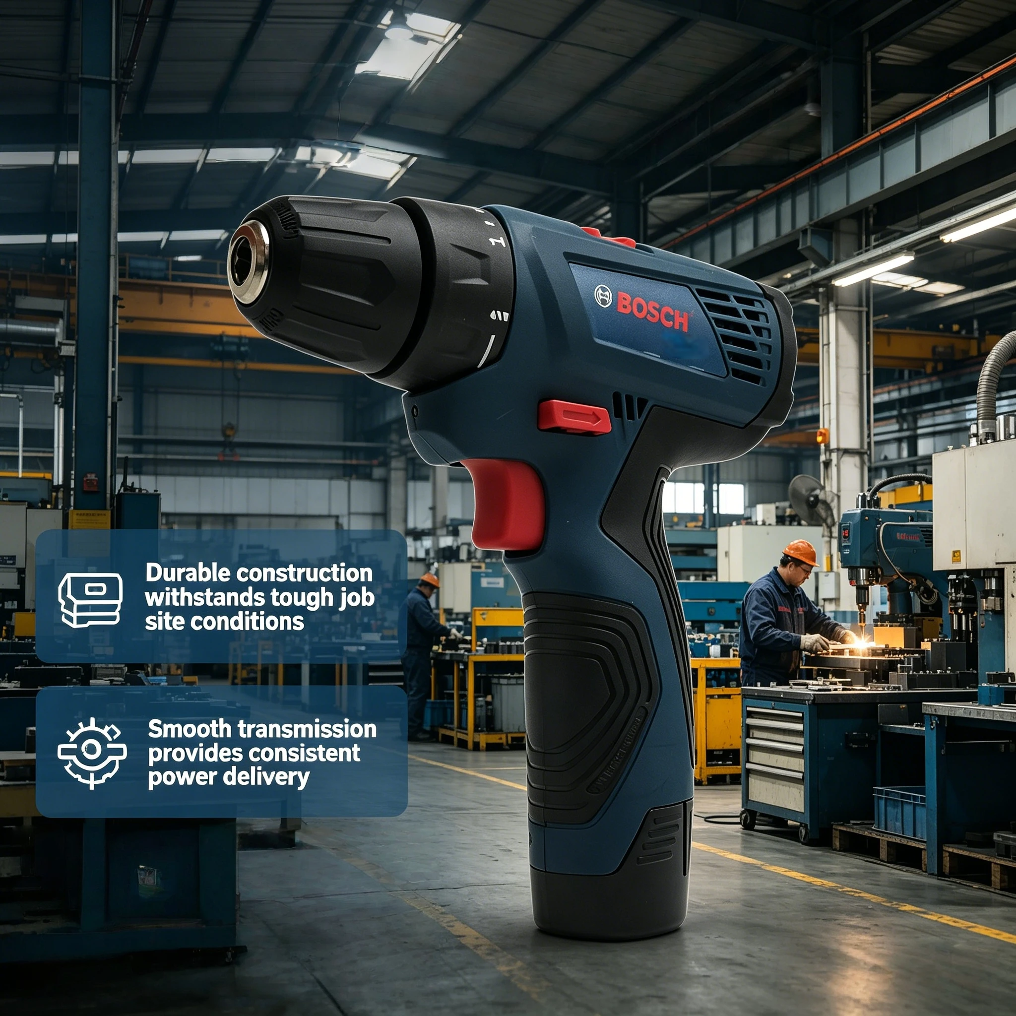 

Bosch Professional Electric Drill GSR120 12V Cordless Electric Hand Drill Multi-Functio Home Screwdriver Power Tools
