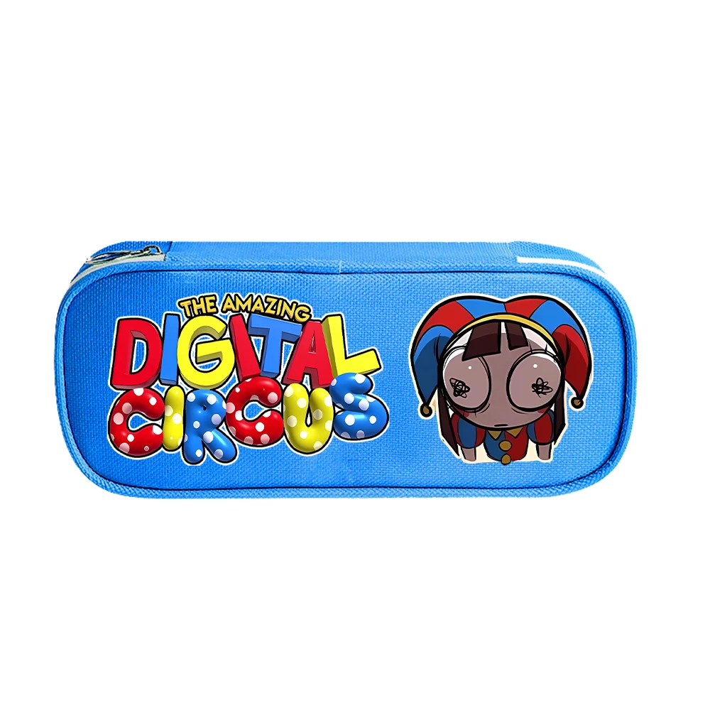 The Amazing Digital Circus Pencil Case Anime Pencil Cases Kids Cartoon Stationery Kawaii Pencil Bags Children School Supplies