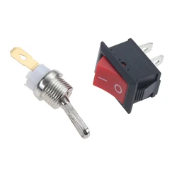 Interruptor de palanca de apagado de motosierra, interruptor de cobre de inicio de sierra para 4500, 5200, 5800 o 2500, 3800, 6200, piezas de motosierra de gasolina