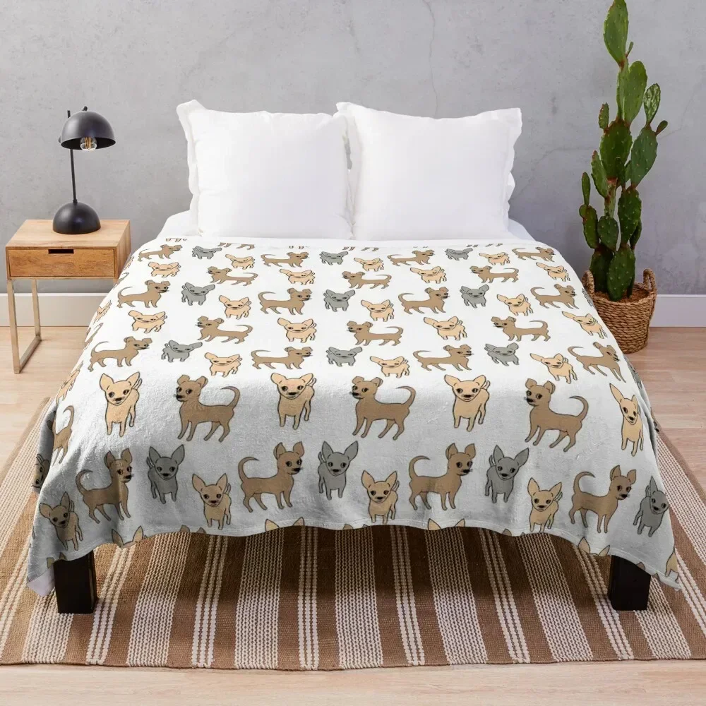 

Chihuahua chihuahuas 2 Throw Blanket Warm Comfortable Blanket for Office Napping