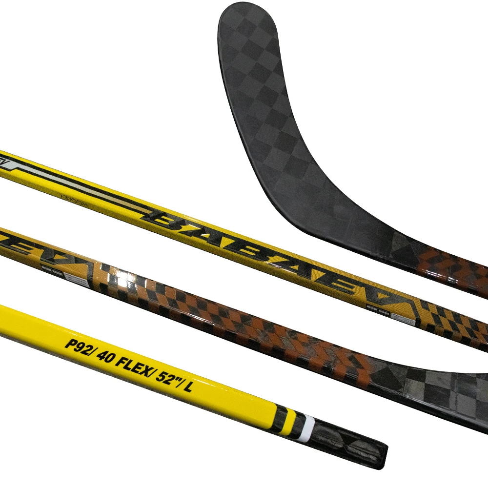 Ice Hockey Sticks Ultra Light Carbon Fiber P92/40 FLEX/52