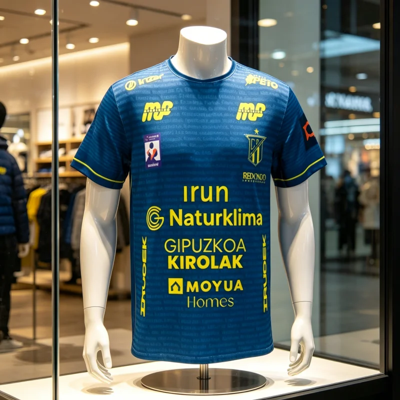 Camiseta de Balonmano IRUDEK Bidasoa Irun 2026 Asobal España, Impresión 3D, Local y Visitante, para Adultos, Niños, Unisex, Euro Top, Familiar