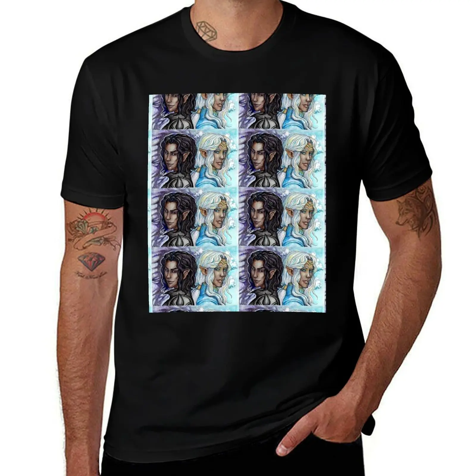 

Melkor and Manw T-Shirt anime stuff cute tops Funny t-shirt vintage anime shirt men tshirt
