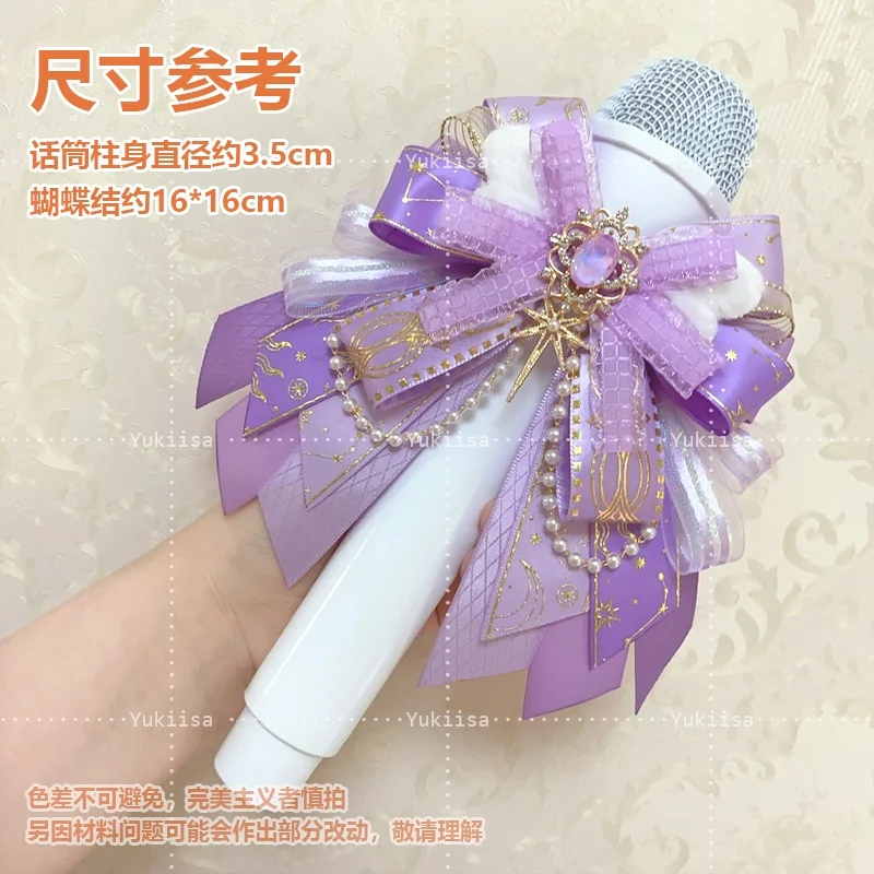 

Роскошный кружевной бант ручной работы, поддерживающая палочка для концерта, веселая сумка с веером и ita, очаровательные аксессуары, головной убор в стиле Лолиты, бантик, дроппинг