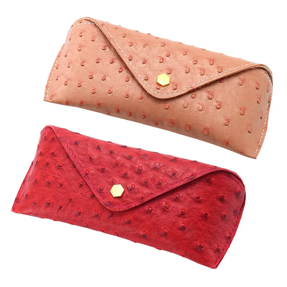 2Pcs Glasses Case Stylish Spectacles Storage Box Lightweight Drop-Proof Frame Protection Fashionable Compact Design for Daily