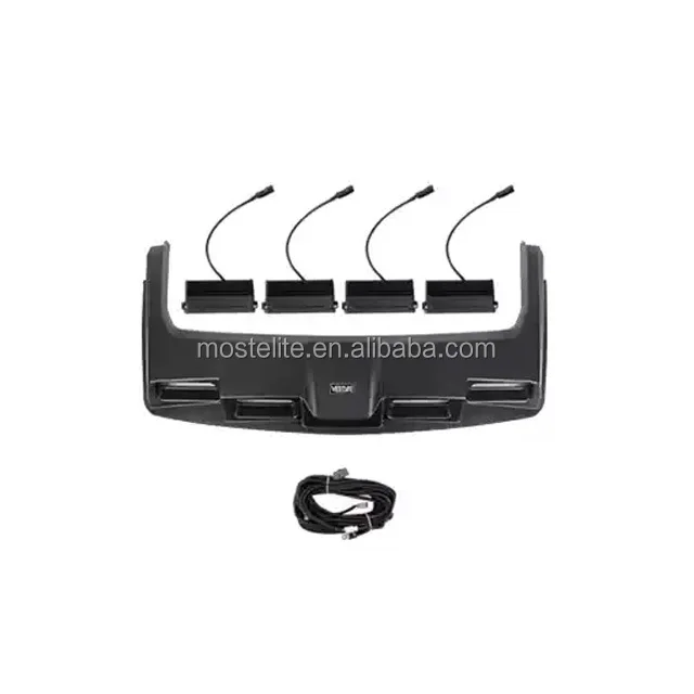 

ABS Exterior Accessories Flying Star 4 LED Spotlight Roof Spoiler For GWM Tank 300