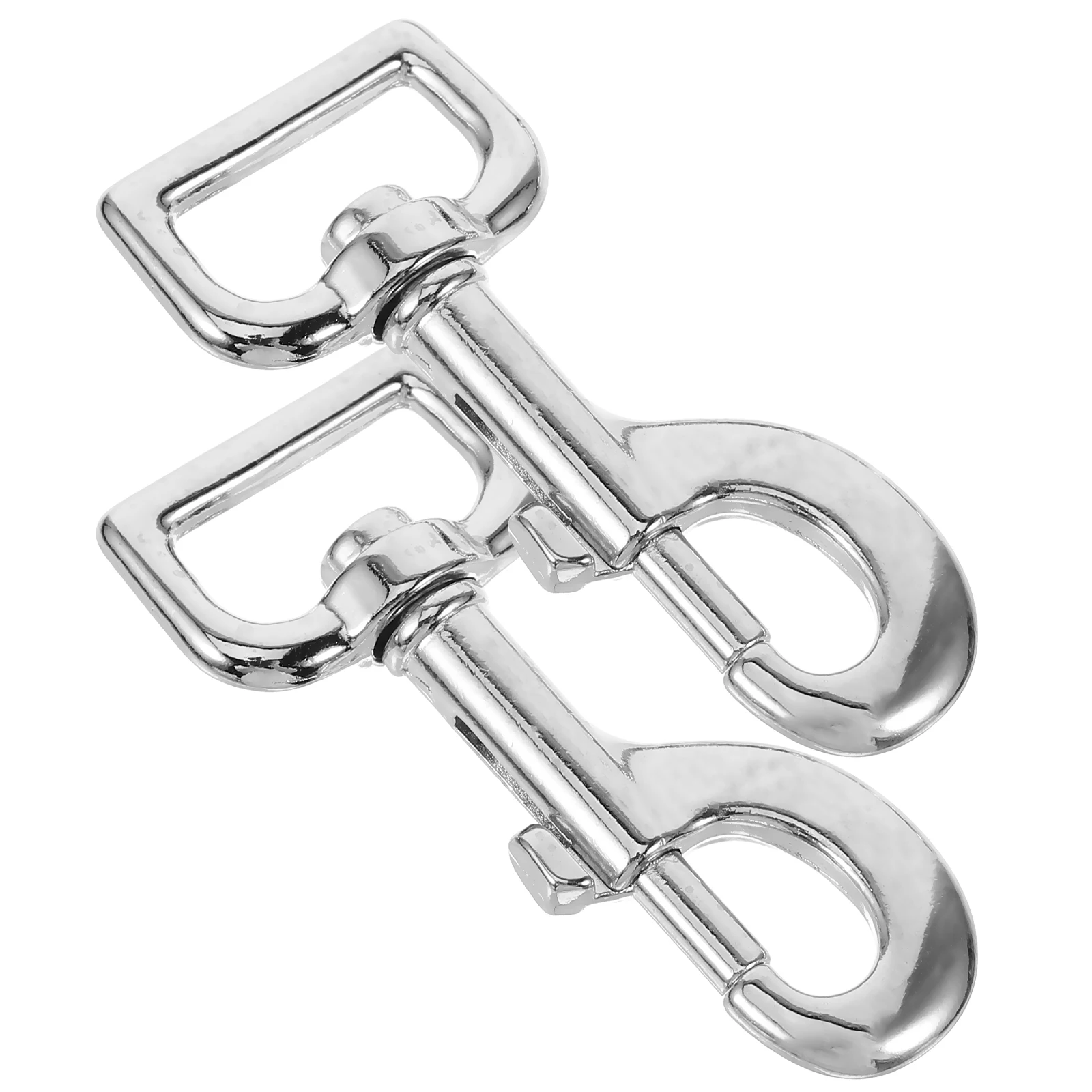 

2pcs Dog Leash Clasp Zinc Alloy 360 Degree Snap Hook for Pet Collars Luggage Backpacks Durable Corrosion Resistant Easy Use